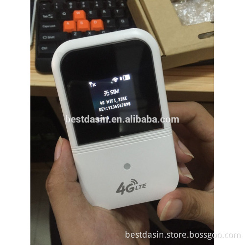 cheaper Travel Partner Mobile Hotspot Pocket Portable Wireless Unlock Mini Wi-Fi LTE WiFi Modem 4G Router with SIM Card Slot
